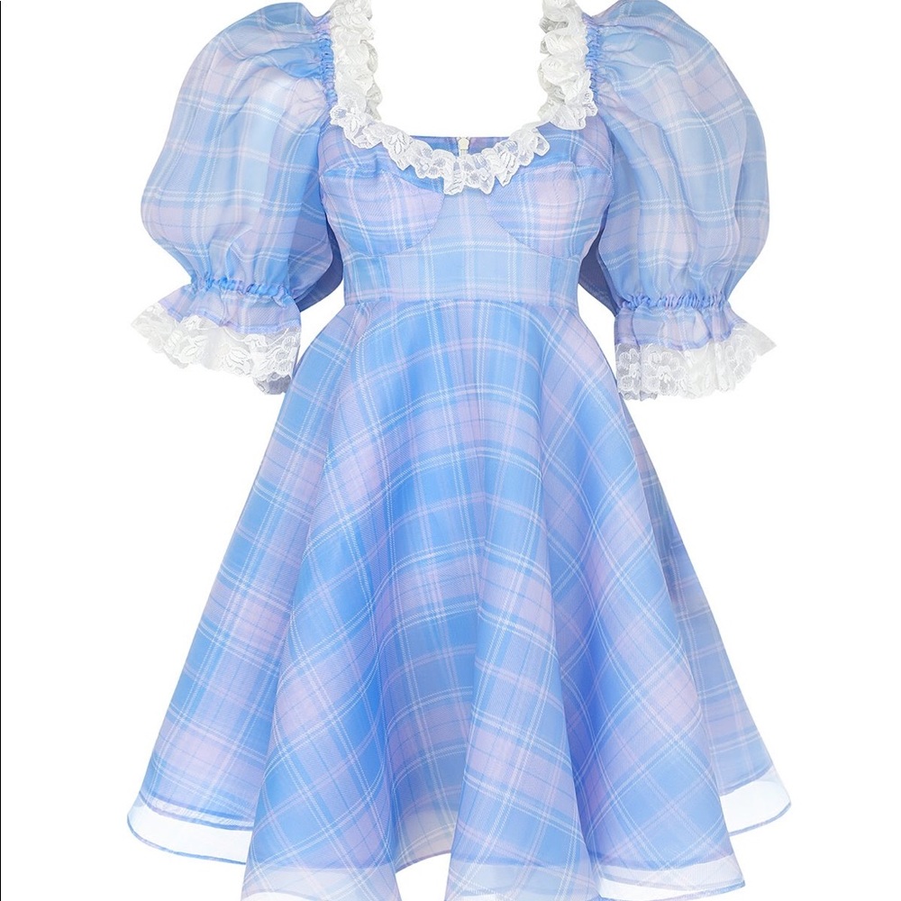 Selkie Cindy Plaid Parliament dress 4X